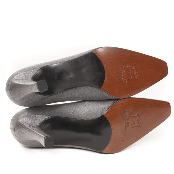 Brand New Stuart Weitzman Platinum Silver Shoes - Picture 3 of 5